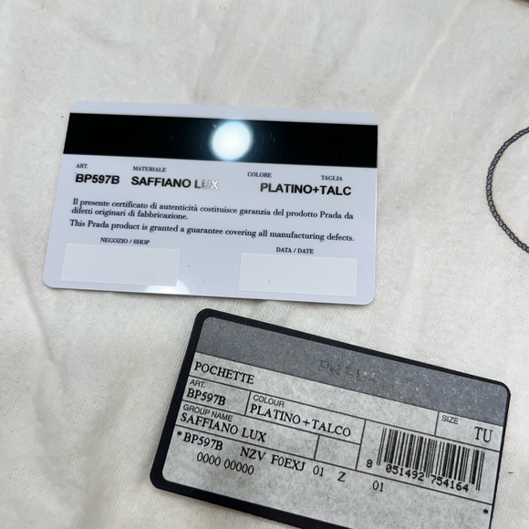 Prada gold clutch bag - Picture 8 of 16